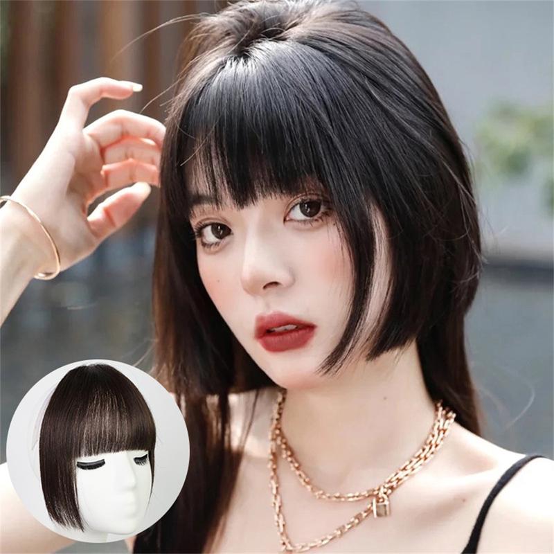 Tóc Giả Công Chúa, Kẹp Và Tóc Mái, Tóc Mái Đẹp, Cho Cosplay Anime, Cắt Công Chúa, Tóc Mái Không Khí 6