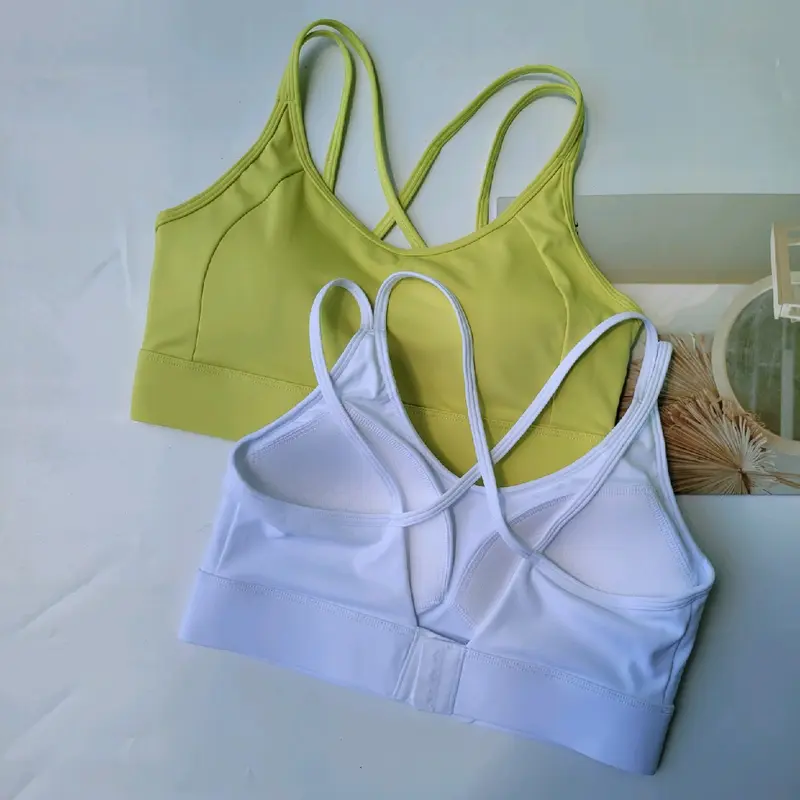 Áo bra A010 mút đúc cao cấp chống sốc tập gym yoga nữ Sport Tập Thể Dục Tập Yoga Top 1