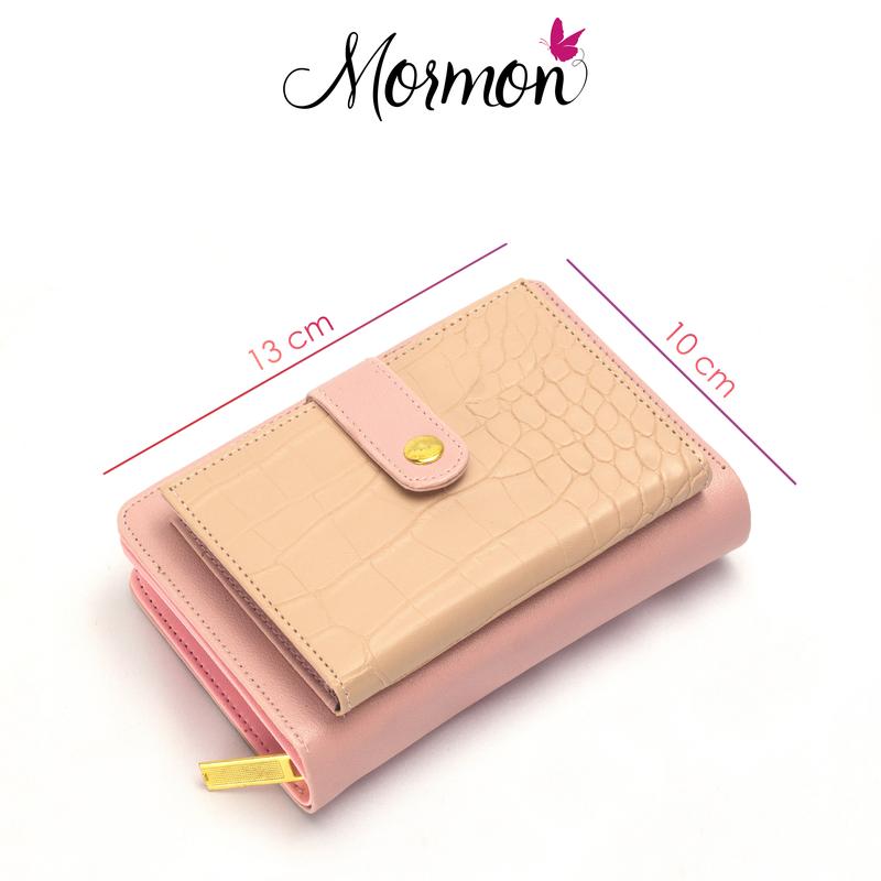 MORMON KEROBE - Dompet VIRAL Lipat Mini Wanita Terbaru 2025 Premium Kartu Kulit Uang Cewek 2