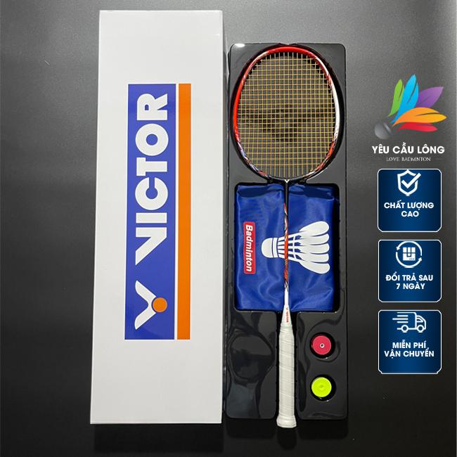 Vợt Cầu Lông Victor Full Hộp - Thruster Ryuga D - Ryuga 2 - Thruster Ryuga Metallic Căng Dây Trợ Lực + Túi Nhung + Quấn Cán Sport Cán Vợt