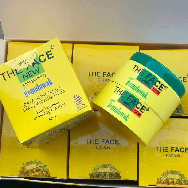 Cream Temulawak THE FACE Siang & Malam Original BPOM 3
