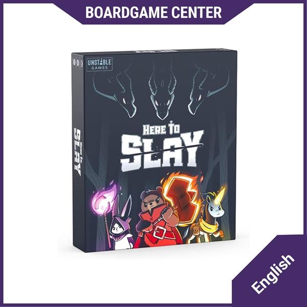 Bộ trò chơi Boardgame - Here to Slay (2020) Powerful heroes band together to slay monsters for their abilities 0