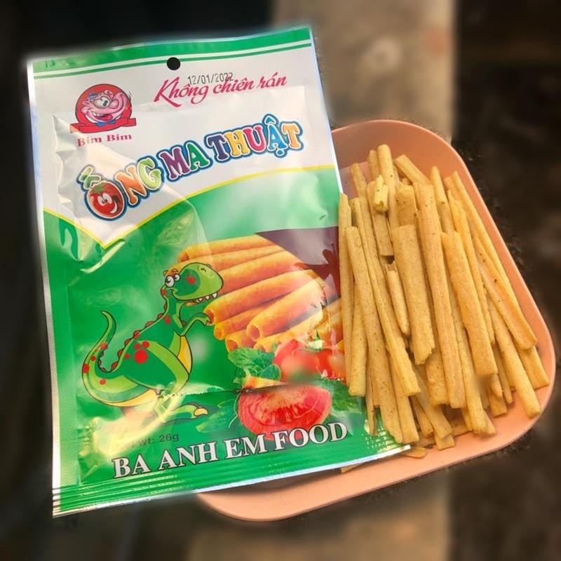 Combo 30 gói Bim Ống Ma Thuật Ba Anh Em Food, Snack Que Ống Ma Thuật 0