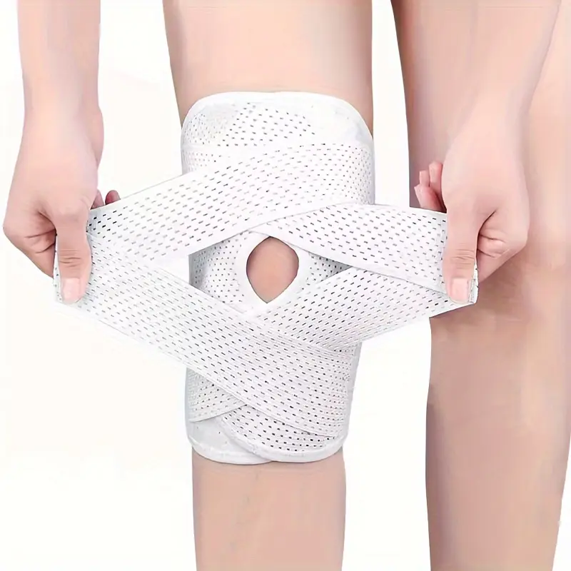 Sports Knee Pads for Men and Women, Adjustable Outdoor Breathable Climbing and Running Support Ultra-thin Knee Pads 2