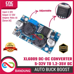 XL6009 DC-DC Step Up Step Down Adjustable Converter – Modul Tegangan Otomatis untuk Power Supply