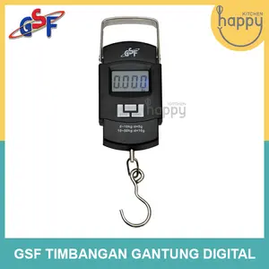 GSF Timbangan Gantung Digital Scale 50 Kg / Timbangan Barang Portable Serbaguna