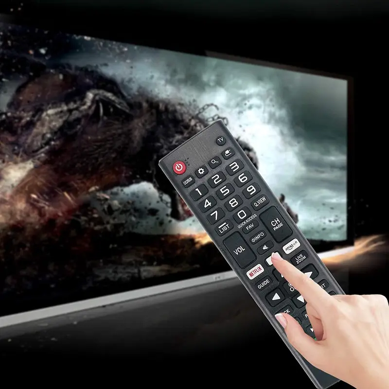Điều khiển từ xa đa năng, cho TV thông minh LG, Tất cả các mẫu LG, LCD, LED, 3D, HDTV, TV, AKB75375604 và AKB75095307 6