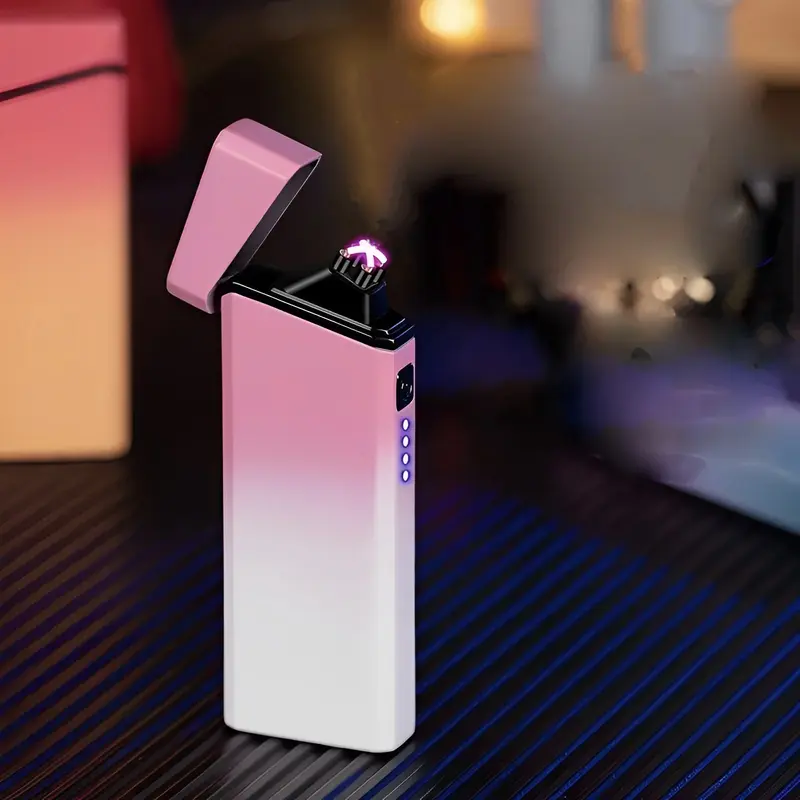 ( tặng dây sạc và hộp đựng) phụ kiện Lighter sạc điên tiện lợi chống gió nhiều màu sắc cực chất. 0