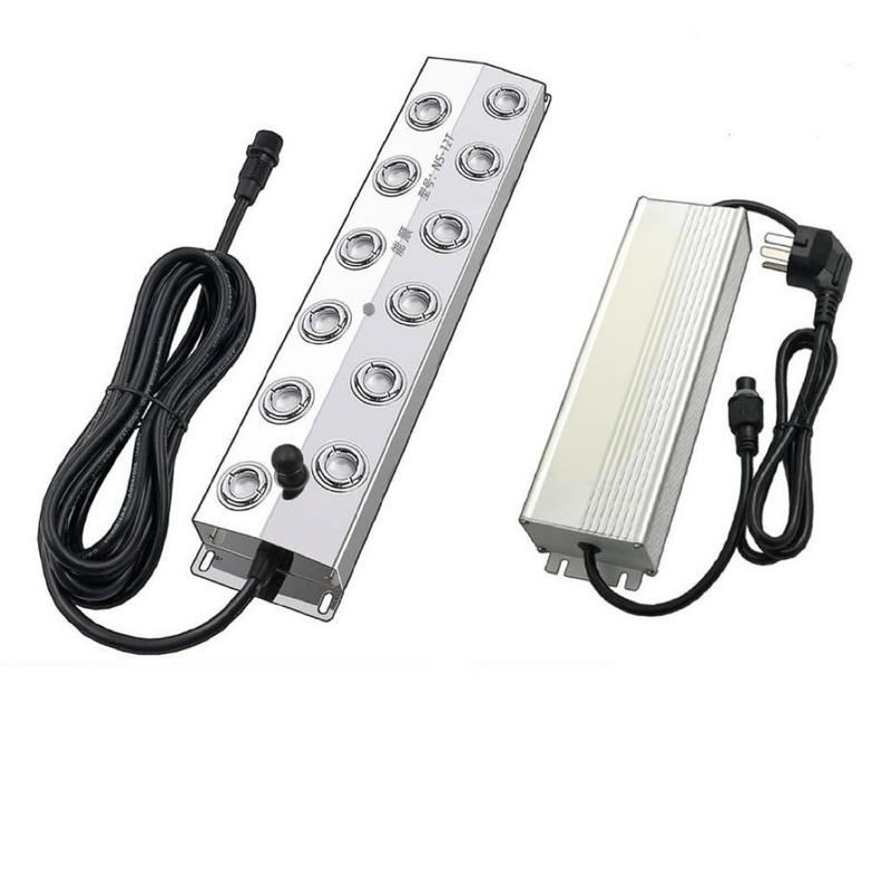 Vỉ Phun Sương Siêu Âm 10 Mắt - Nguồn Chống Nước 48v 400w ECO  Tạo Độ Ẩm