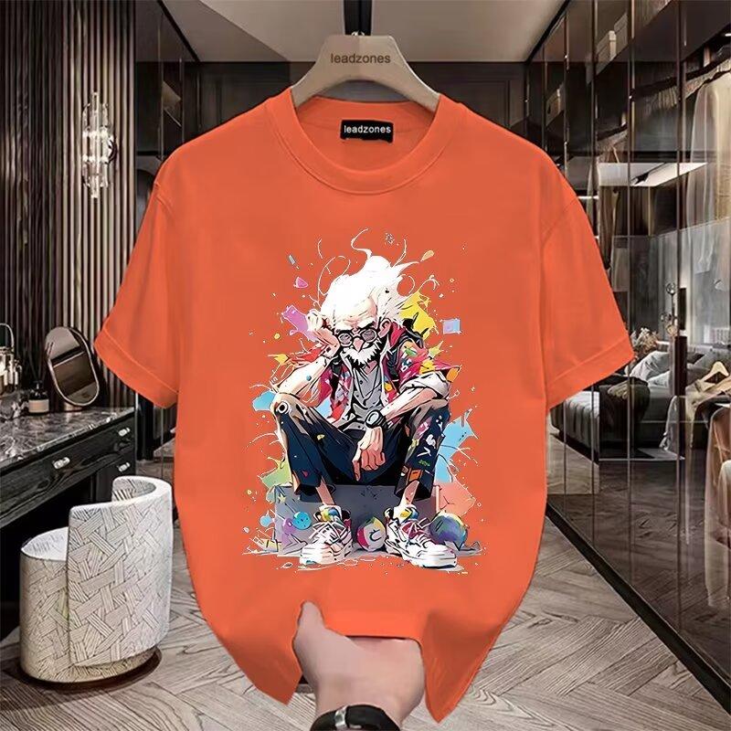 Product Introduction of Áo Thun Ngắn Tay Thương Hiệu Thời Trang Ins, Dành Cho Nam Giới, Phong Cách Hip Hop Châu Âu Và Mỹ, Áo Mặc Bên Trong Áo Lớp Cơ Sở Cổ Tròn, Hàng Mới Về 2024, Thích Hợp Cho Mùa Hè Menswear 4