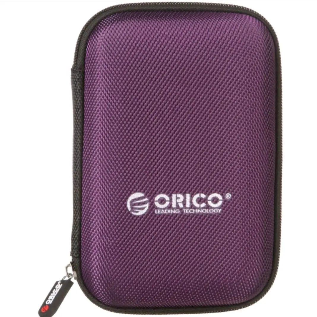 Túi đựng ổ cứng ngoài ORICO 2.5 inch HDD/SSD/ Phụ kiện Usb PHD-25 ( màu tím)