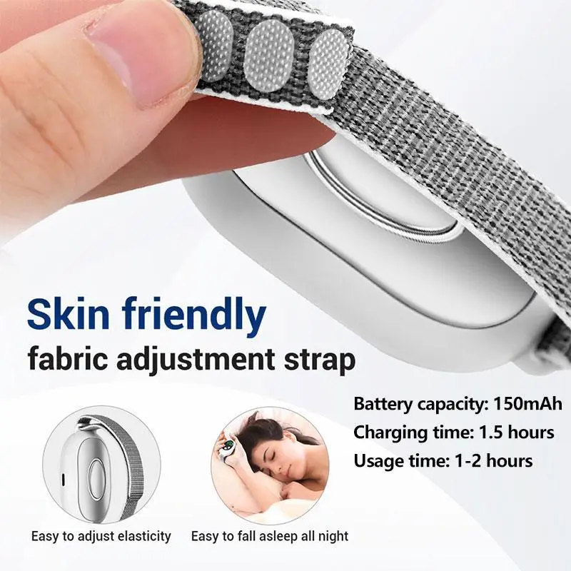USB Rechargeable Handheld Sleep Aid Instrument, 1 Box Portable Sleep Massager, Personal Care Appliances for Home & Travel 3