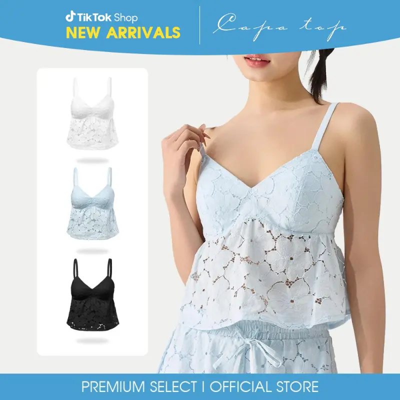 Womens Camisole Lace Spaghetti Strap Tank Top Tube Casual Loose Sexy Basic Cami Tops tank  tops bandeau  tops