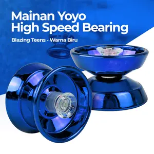 AK Mainan Yoyo High Speed Responsive Bearing Blazing Teens - Blue, Red, & Golden