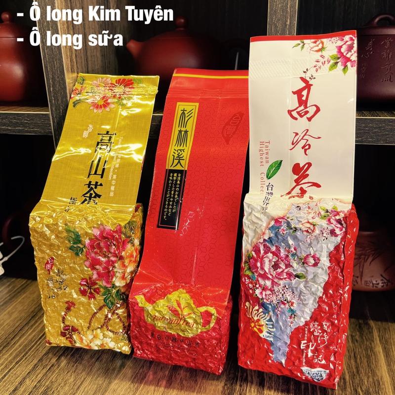  Bộ Set Trà Ô Long Bảo Lộc  Lâm Đồng  - Ô Long Sữa Kim Tuyến Tứ Quý - Chè Tea 