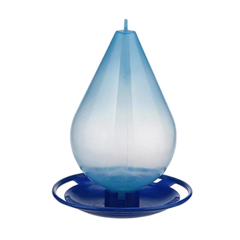 Hummingbird Feeder for Outdoors Blue,Glass Bird Feeders Easy to Clean&Filling, Bird Feeder Best,Leakproof Hummingbird Feeders,Hanging Hook 0
