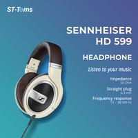 Gambar Sennheiser Around Ear Open Headphone with Mic HD 599 / HD599 dari ST-Toms.co Kota Administrasi Jakarta Utara 1 Tokopedia