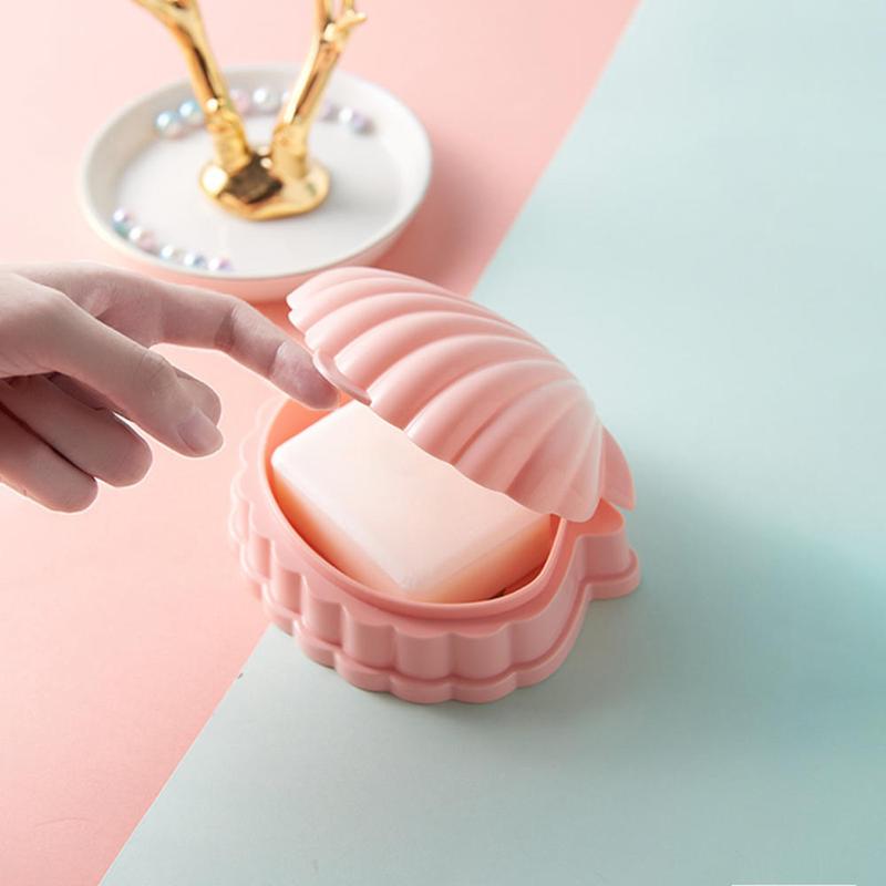 Japanese soap dish Stylish Creative -shaped Retro soap box Retro Pink Japanese soap tray for Bathroom decor Kitchen organization Gift idea Soap 3