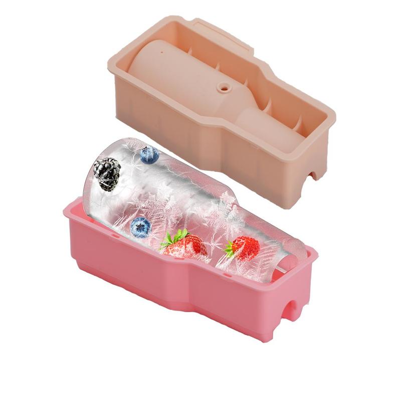Ice Cube Tray for Stanley Cup, 1 Count Ice Mold for Stanley Cup, Kitchen Ice Cube Tray Compatible with Stanley Cup, Cylinder Ice Cube Mold, Silicone Ice Cube Tray for Tumbler Cup, Whiskey, Freezer 7