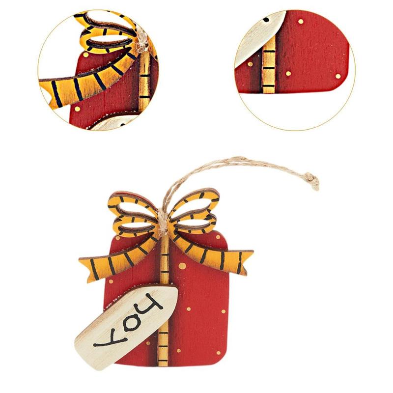Product Introduction of Christmas Tree Hanging Pendant Gifts Xmas Decor for Fireplace Bedroom Home 1