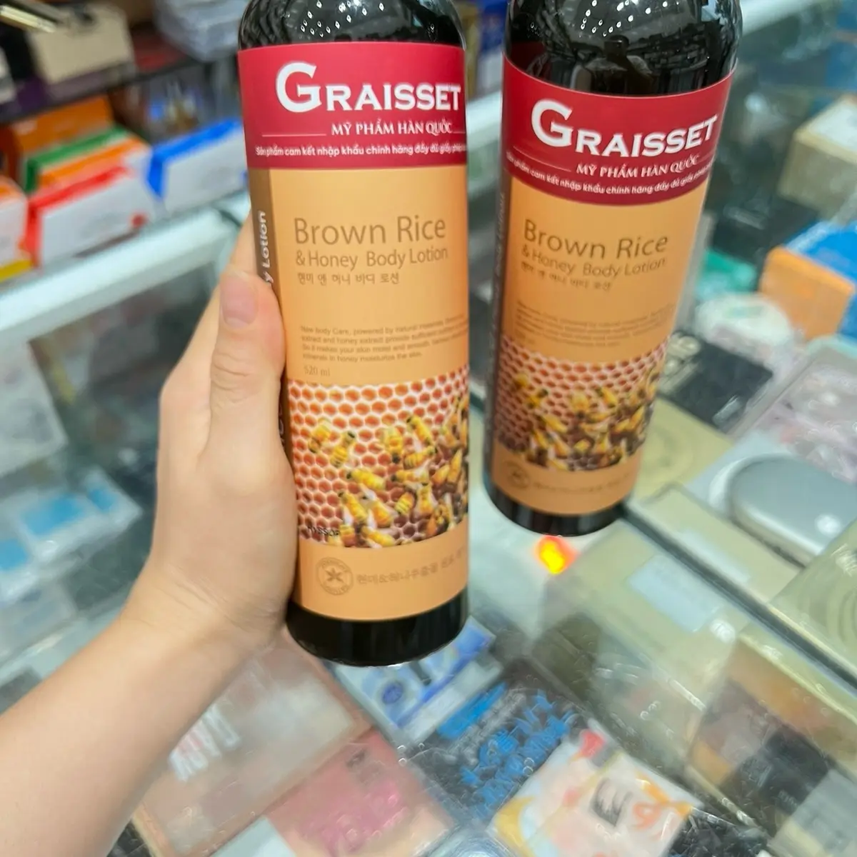 Dưỡng thể ong và gạo lứt Graisset Dưỡng Da Body Dưỡng Body