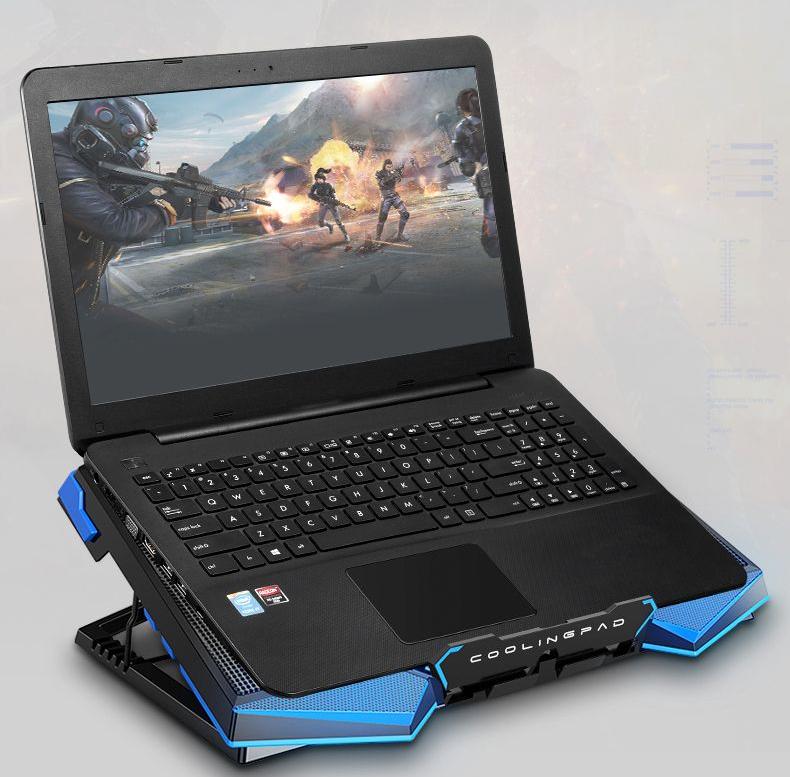 Product Introduction of Laptop Radiator Gaming Notebook 15.6-Inch Computer E-Sports 17.3 Base with Fan Mute Height Increasing Portable 8