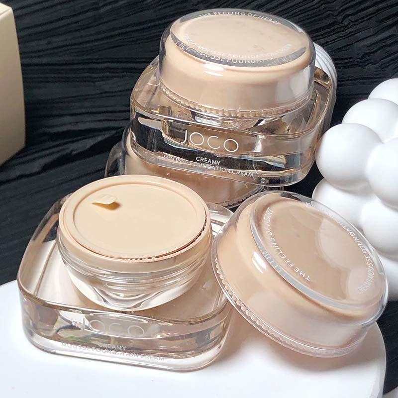 JOCO-Kem Nền Kiểm Soát Dầu Mạnh Trang Điểm Khỏa Thân Dưỡng Ẩm Mờ Lâu Trôi 6