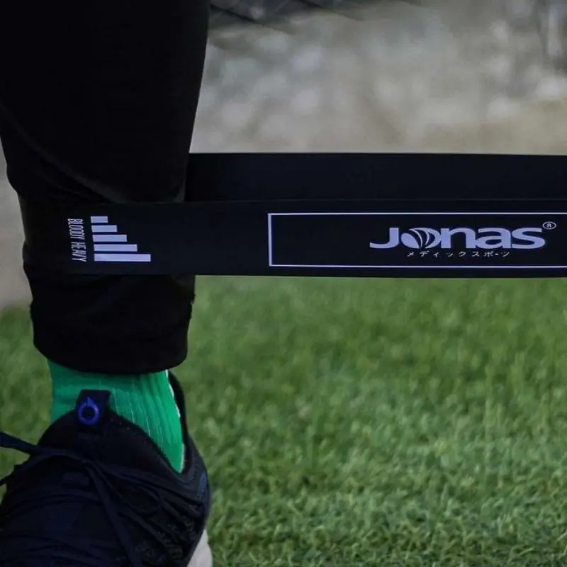 Karet Latihan Kaki Sepakbola Futsal Resistance Band Jonas Hitam Merah Ungu Alat Olahraga Outdoor Otot Gym Otot Outdoor 2