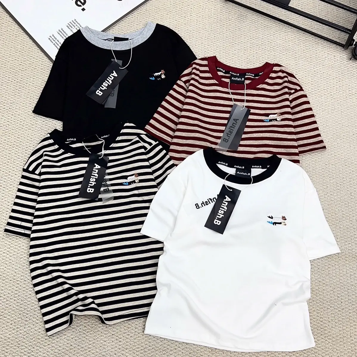 Áo phông phom vừa chất zip đẹp giành cho nữ