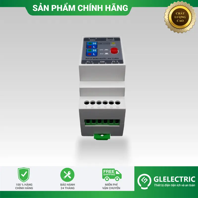 Rơ le phao điện an toàn /chống cạn/ báo mức nước - SRF-111X Plus 2