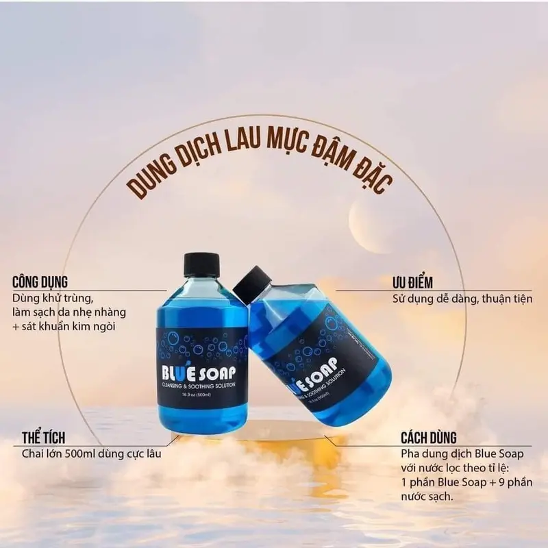 Dung Dịch Vệ Sinh BlueSoap - Tạo Bọt Lau Da Sạch Sẽ 2