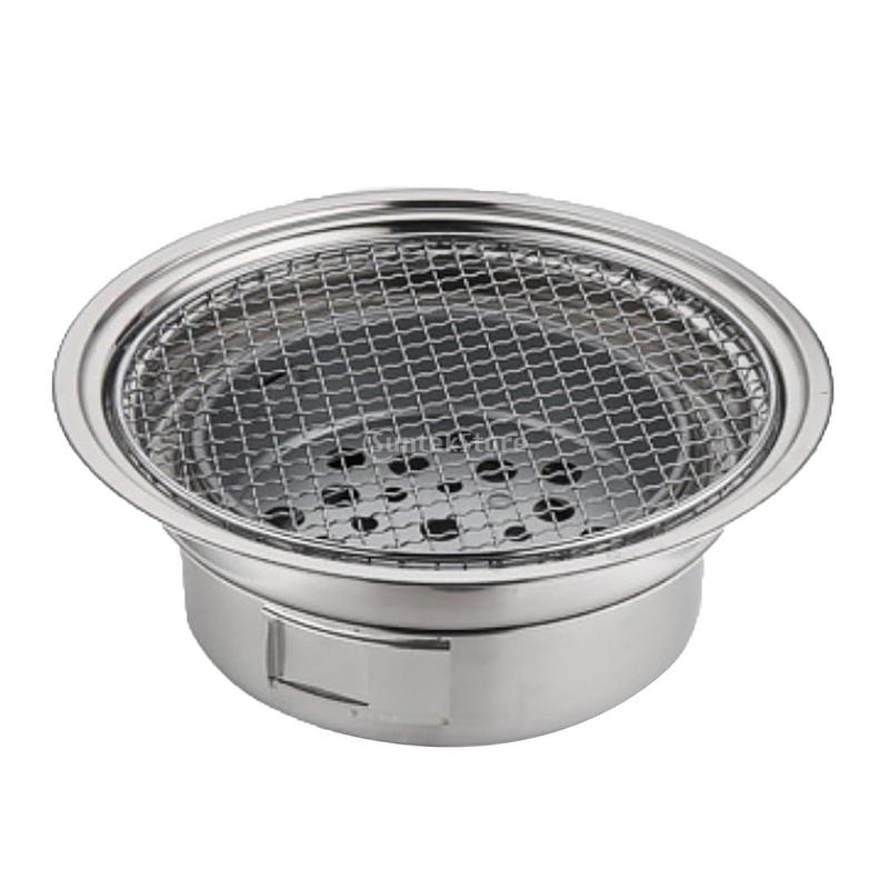 Product Introduction of Korean Charcoal Barbecue Grill Household Korean BBQ Grill Non-Stick For Home Kitchen Outdoor Garden Barbecue Stove 29