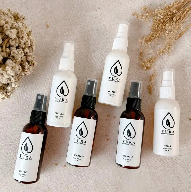 Pengharum Ruangan Spray 50 ml - YURA ROOM SPRAY 6 Varian Wangi 1