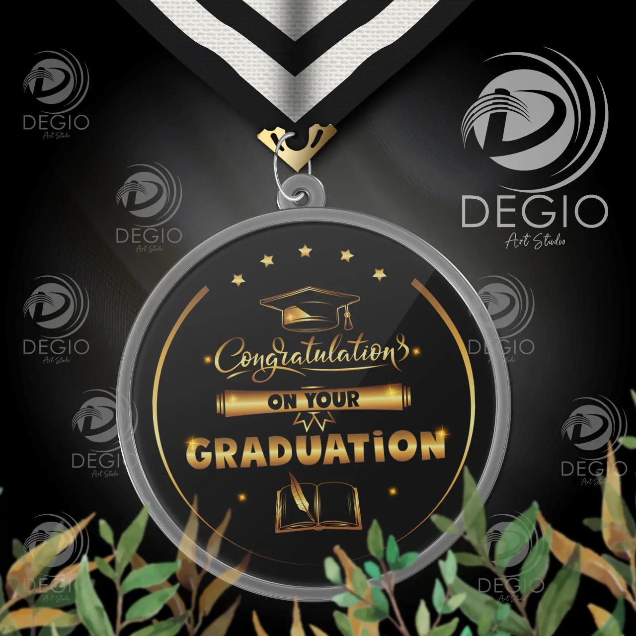 Medali Wisuda graduation kelulusan