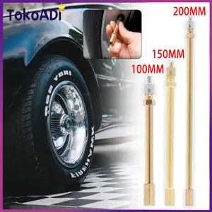 Sambungan Pentil Isi Angin Ban Double Truk Bahan Kuningan Kuat Anti Karat Panjang 10/18/15/20cm Untuk Truk