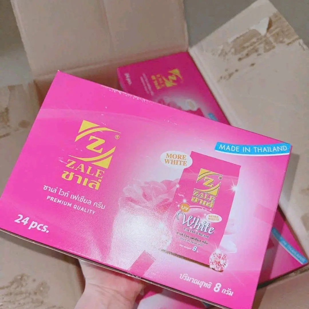Lố 12 hộp kem zale hồng chính hãng loại 1 trắng da