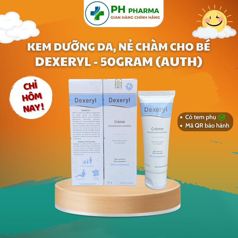 Kem Nẻ Chàm Pháp Dexeryl - 50gram Giúp Cấp Ẩm & Dưỡng Da Cho Bé