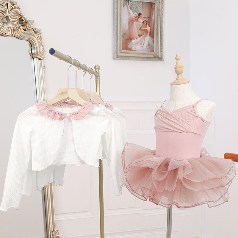 Product Introduction of Children's Ballet Summer Dance Sling Chinese Tulle Tutu Skirt Girls' One-Piece Practice Children's Grade One Performance Costume 8