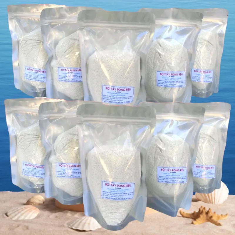 Combo 10 túi bột tẩy rong 500g, diệt sạch rong rêu, nấm mốc trên nền nhà  Làm Sạch 5