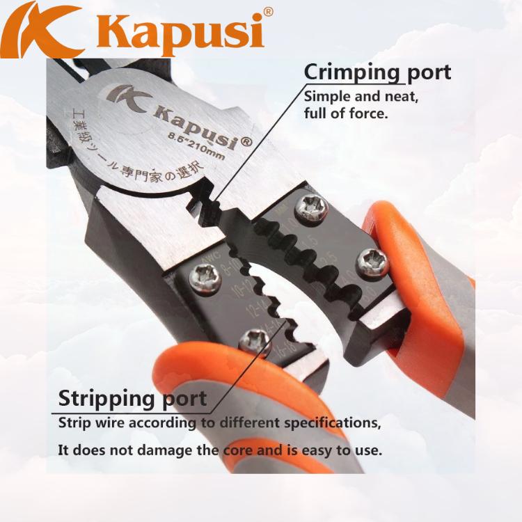 Kapusi Tang Kombinasi/Tang Lancip/Tang Potong/Tang Multifungsi/Heavy Duty/Tang Kabel Multifungsi Tang serbaguna 8 1 Tang buaya multifungsi 25 1Tang kabel serb a gun a tang  multifungsi 2