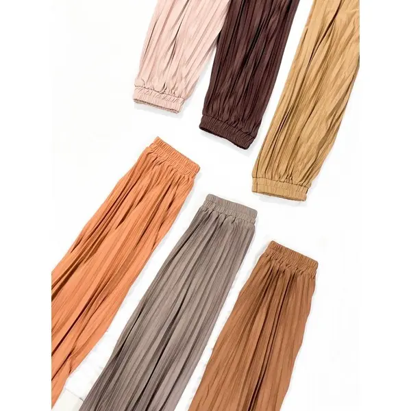ROK PLISKET WANITA PREMIUM TEBAL / ROK KERJA MUSLIMAH / ROK PLISKET BAWAHAN 5