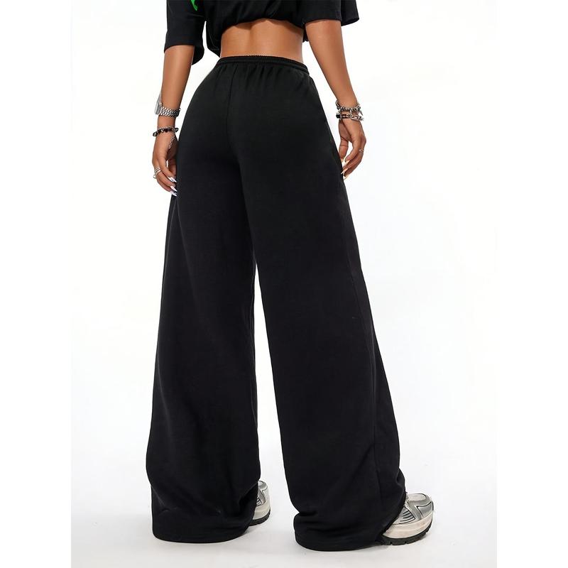 Casual Vacation Print Patchwork Loose High Waist Wide Leg Positioning Print Bottoms Casual Vacation Print Patchwork Loose High Waist Wide Leg Positioning Print Bottoms