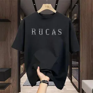 YSMYID | RUCAS T-shirt Baju Kaos Pria Distro Original 100% Terbaru 2025 Hitam Katun 24s Premium Lengan Pendek