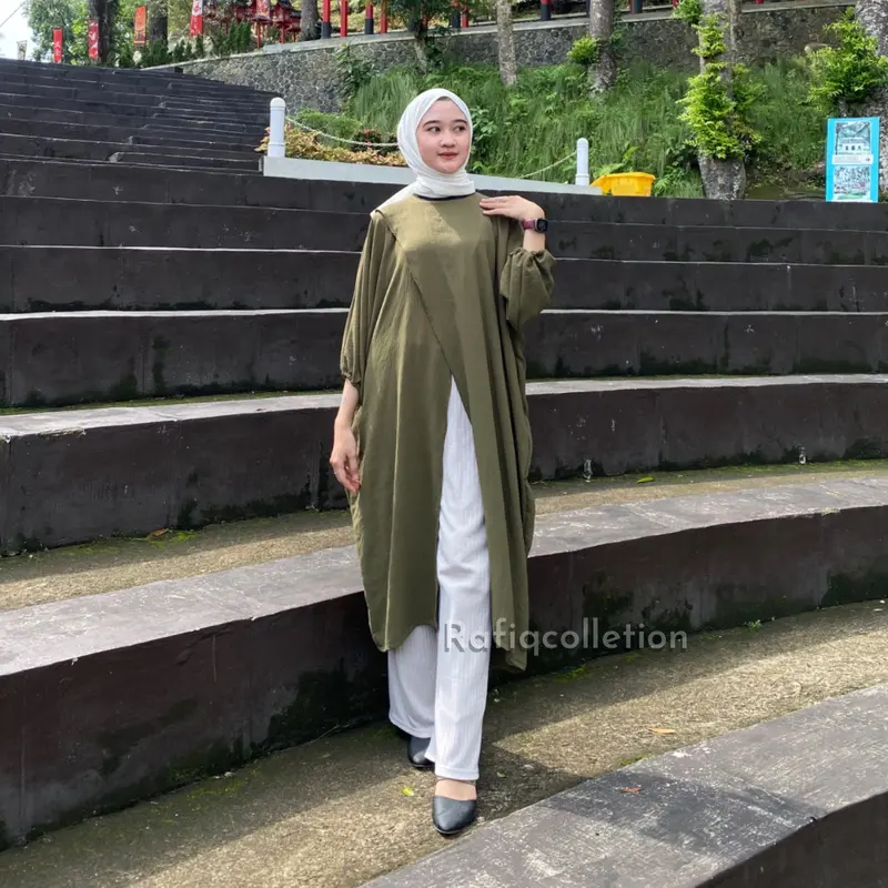 RC - MECCA TUNIK 2025 CRINKLE AIRFLOW PREMIUM BUSUI FRENDLY 4