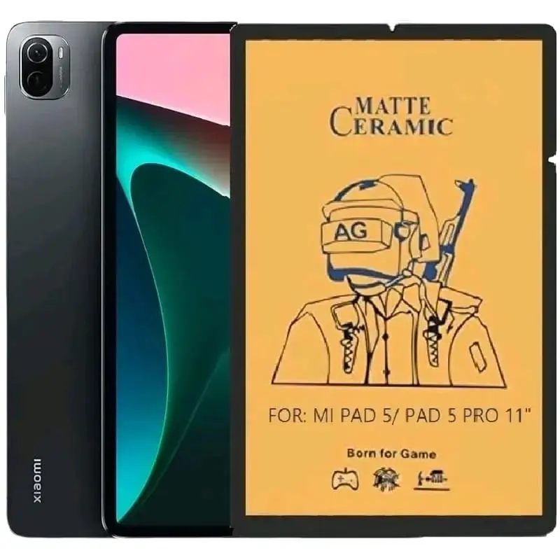 Anti Goress RREDMII PAD 5 11 6 11 2022 10,6Flexible Ceramic Matte Anti Minyak Glare Film Soft Full Cover Screen Guard Protector Pelindung Layar 4