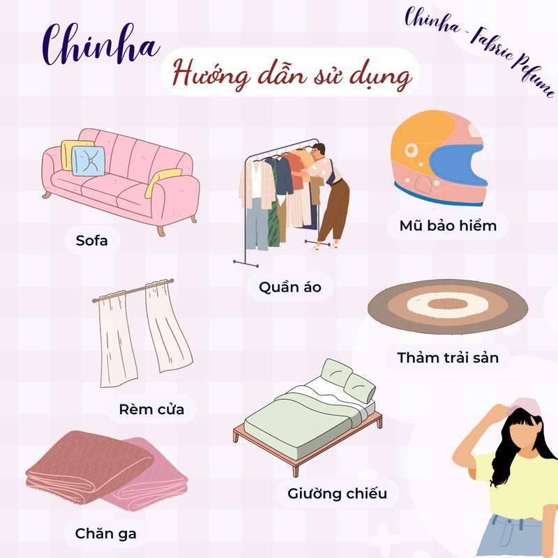 Product Introduction of Xịt thơm quần áo Fabric Perfume xả khô quần áo - Linen Perfume 50ml. Xịt toàn thân bodymist Nước Hoa Cosmetic 2