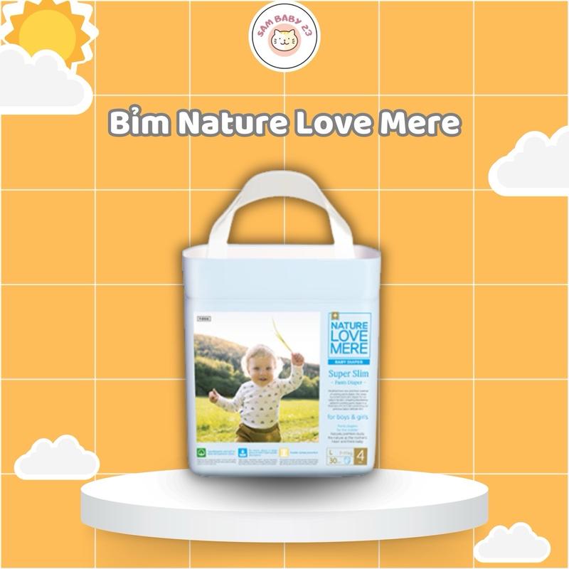 Bỉm dán quần NATURE LOVE MERE Super Slim cao cấp nội địa Hàn Quốc cho bé S26 M24 L18 XL18 XXL18