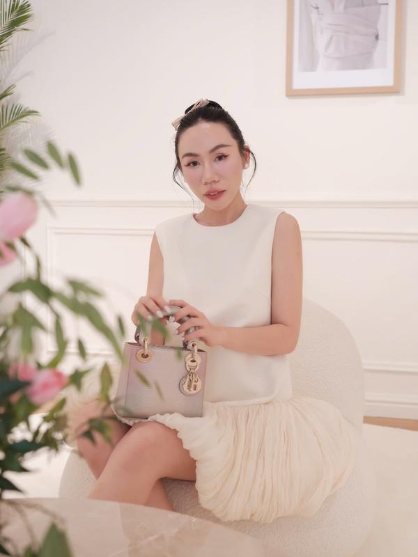 Đầm babydoll sát nách tùng xòe COCOBEBE IRIS DRESS