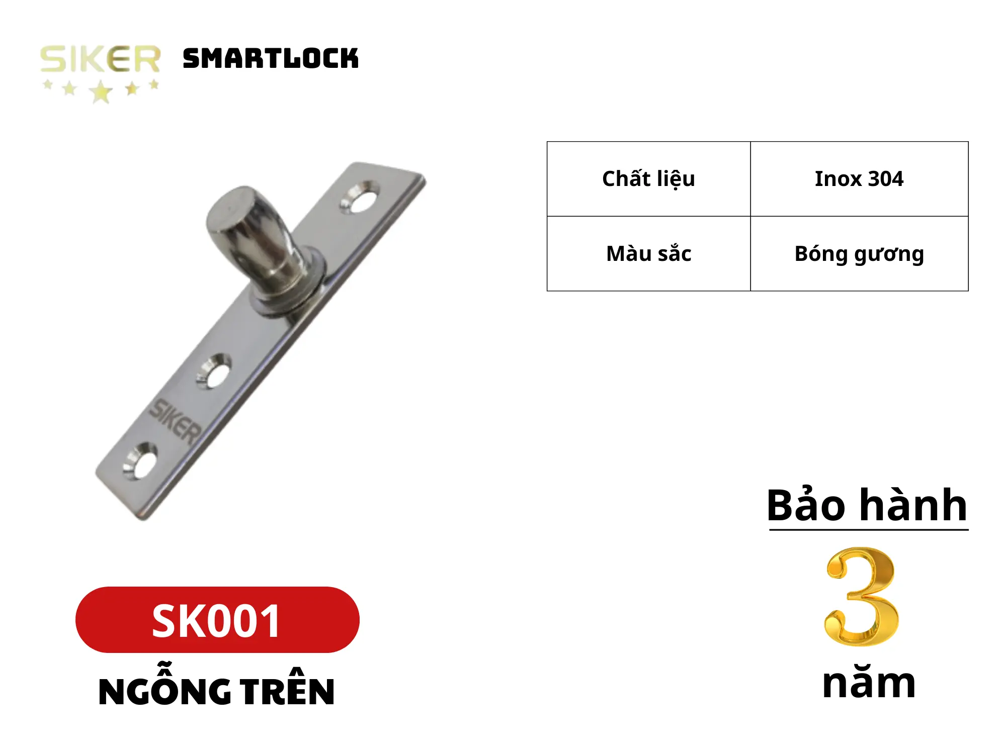 Siker SK001-  ngõng trên- phụ kiện