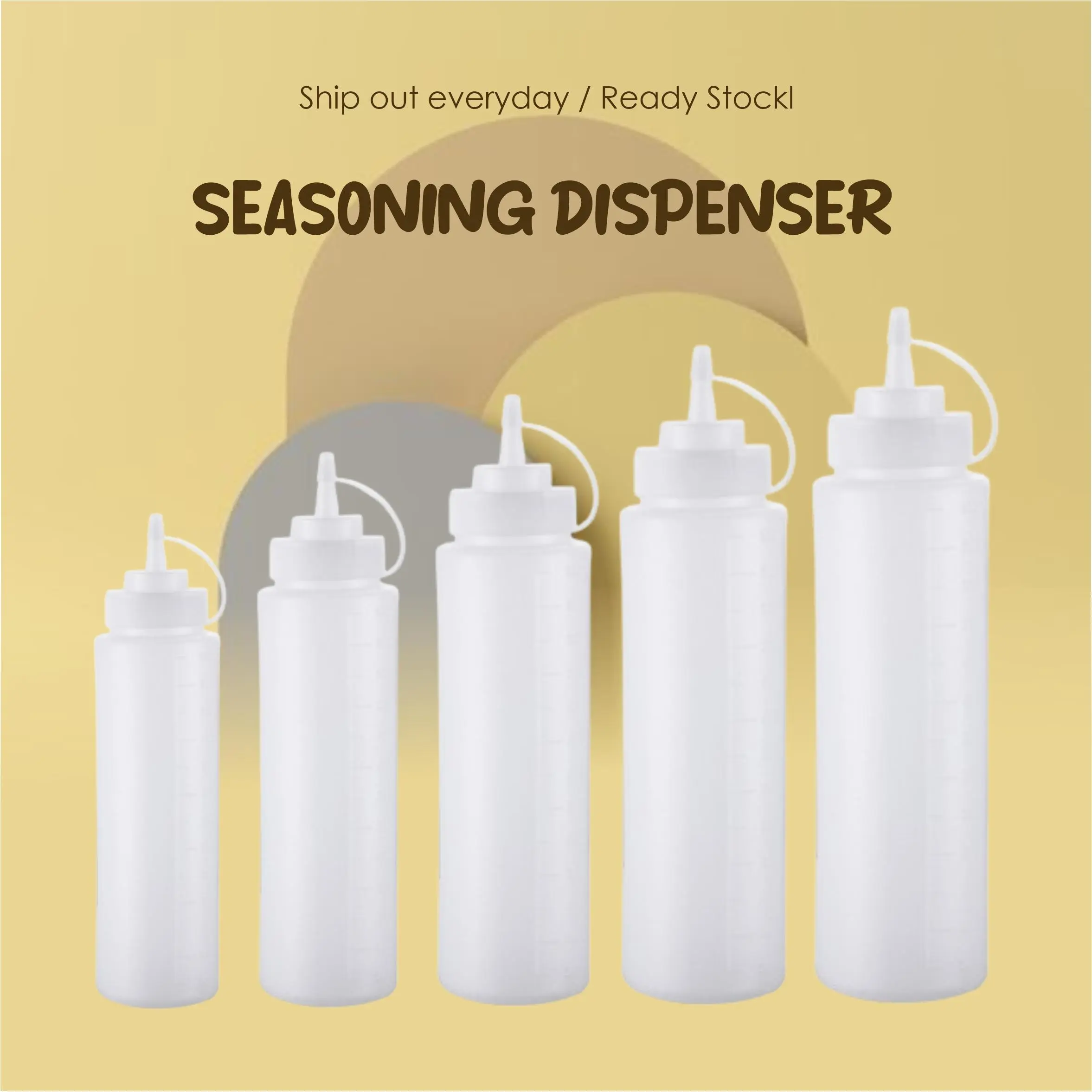 GV Sauce Bottle Tomato Condiment Multipurpose Seasoning Dispenser Tube Refill Container Botol Sos Picit